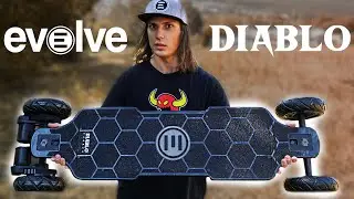 Новый мощный электроскейт EVOLVE DIABLO CARBON