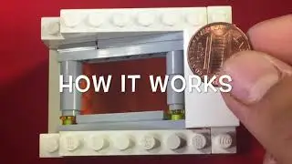 Basic LEGO Coin Rejection Mechanism