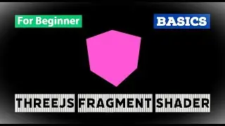 Fragment Shader | ThreeJs | GLSL Basic concept | Write first fragment Shader | tutorial