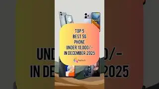 TOP 5 Best 5G Phones Under 10000/- In December 2025 | Realtech