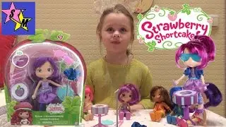 Кукла Шарлотта Земляничка Сливка Распаковка Strawberry Shortcake Plum Pudding