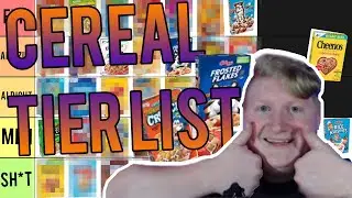 The ULTIMATE CEREAL TIER LIST!!