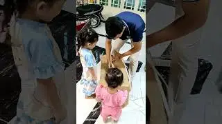 unboxing cycling for daughter