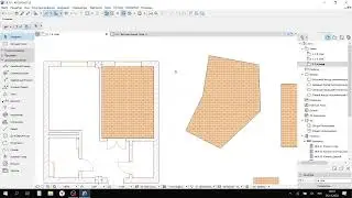 5 План напольных покрытий ArchiCAD