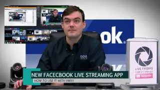 Facebook Live Streaming Application with vMix