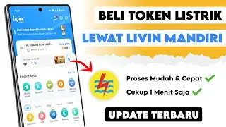 TERBARU !! Cara Beli Token Listrik / Pulsa Listrik PLN di Livin Mandiri