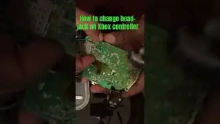 How to change head-jack on Xbox controller 