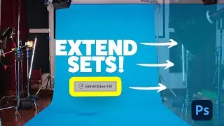 Extend ANY Studio Set in Photoshop 2024 | AI Set Extension Overview