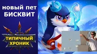 Хроники Хаоса новый питомец Бисквит. Качать ли пингвина ? Кто сейчас рулит на войне гильдий из петов