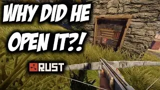 RUST | WHY DID HE OPEN THE DOOR! Solo Survival ep3