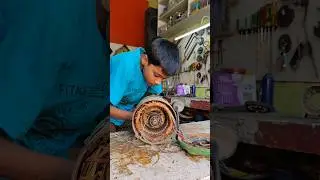 1HP Single Phase Motor Full Repair Short Video....