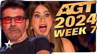 Americas Got Talent 2024 ALL AUDITIONS | Week 7