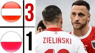 Poland vs Austria (1-3) EURO 2024 | HIGHLIGHTS Goals 2024