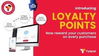 How to use Loyalty Points | Now reward your customers on each purchase I Desktop I VyaparApp