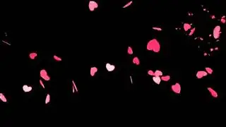 Love effect video Love black screen effect _ heart green screen effect _ green screen effect video