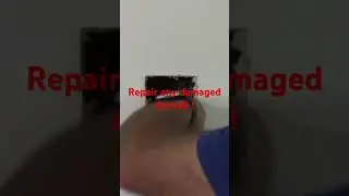 Drywall repair quick and easy!
