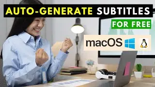 How to use Buzz to Automatically CREATE SUBTITLES for Video or Audio for FREE