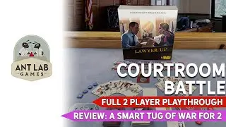 Lawyer Up | Board Game | Playthrough | Review