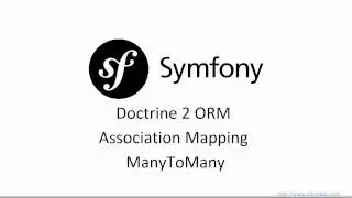 Doctrine ManyToMany - Association Mapping Doctrine 2 ORM