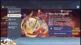 Warrior Spirit & Kabuto fight  | Genshin Impact | ver 3.4