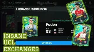 Exchanges Insane 93 OVR UCL Cards FC Mobile | Got Phil Foden