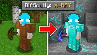 Minecraft, But Xray Is ALWAYS On...