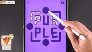 Solve Puzzles with Numbers and Make The Screen Go PURPLE! - Game Walktrough All Levels