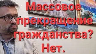 Массовое прекращение гражданства. Кого коснется новый закон?