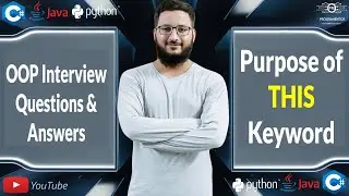 Purpose of This Keyword | OOP Interview Questions & Answers | Object Oriented Q/A (Hindi/Urdu)