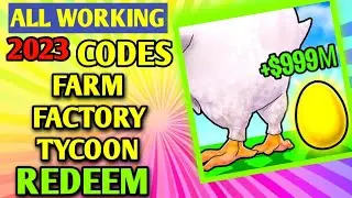 All *New*  Farm Factory Tycoon   Codes 2023 | Codes for  Farm Factory Tycoon   - Roblox Code