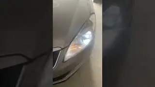 Škoda Fabia замена штатных галогенных линз. На bi-led от Dixel Y3 двух чиповый.