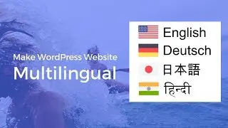 How To Make multilingual WordPress Website With WEGLOT In Just 5 Minutes