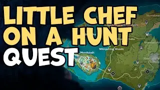 Little Chef on a Hunt Quest (Meet the girl in the forest) Genshin Impact