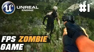 Unreal Engine 4 FPS Zombie Game - FPS Tutorial Unreal Engine 4 - Creating The Player Character