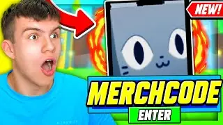 *NEW* USE THESE MERCH CODES NOW BEFORE PET SIMULATOR 99! ROBLOX PET SIMULATOR X CODES