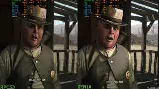 RPCS3 VS XENIA Red Dead Redemption On RYZEN 5 3600 + RX 5600 XT