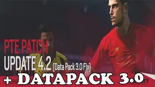 PTE Patch Update 4.2 + Datapack 3.0 Install Tutorial - Pro Evolution Soccer 2017 Cracked Version PC
