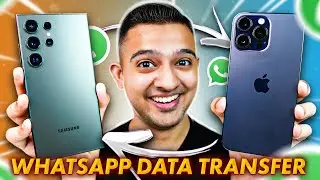 How To Transfer WhatsApp Chats from Android to iPhone !! 🔥