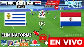 Uruguay vs. Paraguay en vivo, donde ver, a que hora juega Uruguay vs. Paraguay Eliminatorias 2024