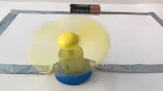 I Made a Simple Electric Circuit with Aluminum Foil.
