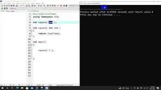 20. C++ Function return value | How to return a value from function in C++ | How to C++ in pashto