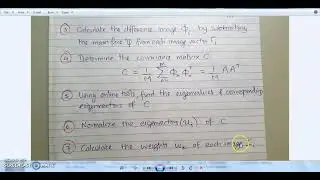 CSE 3093Y CVBPR Eigenfaces (Problem Solving Exercise)