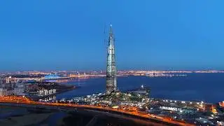 Лахта Центр. Многофункциональное здание с атриумом