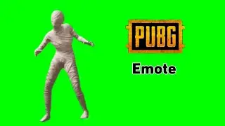 PUBG Mobile Mummy Epic Emote - Green Screen