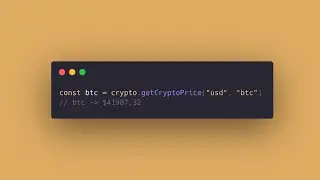 JavaScript CRYPTO PRICES! 👨‍💻 