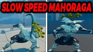 What Does Every Mahoragas Move Look Like With Slow Animation Speed In Roblox Sorcerer Battlegrounds