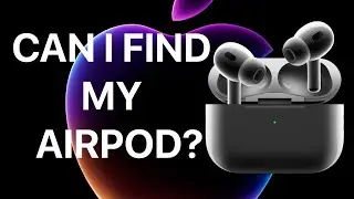 I Lost My AirPod