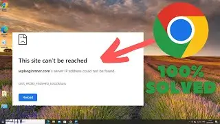 WEBSITES NOT OPENING IN CHROME | 100% FIXED