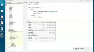 Using SQLite3 in Python   1