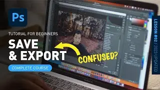 Save & Export [Photoshop Tutorial for Beginners]